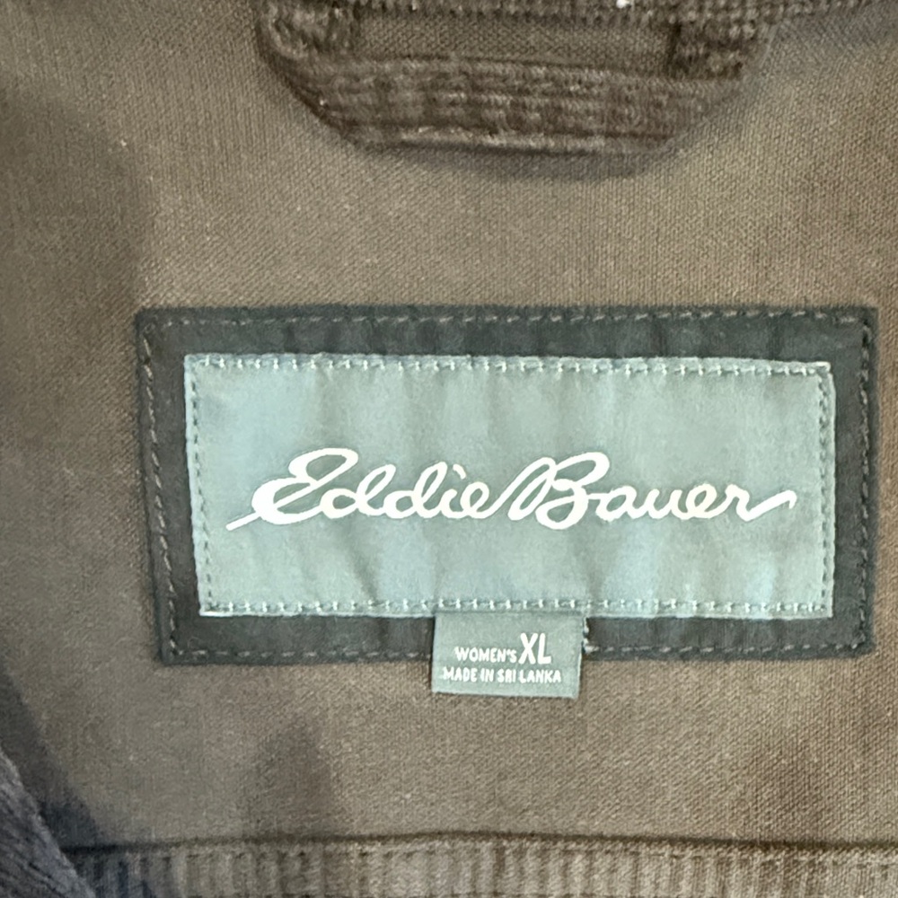 Eddie Bauer Brown Corduroy Jacket - Picture 2 of 9